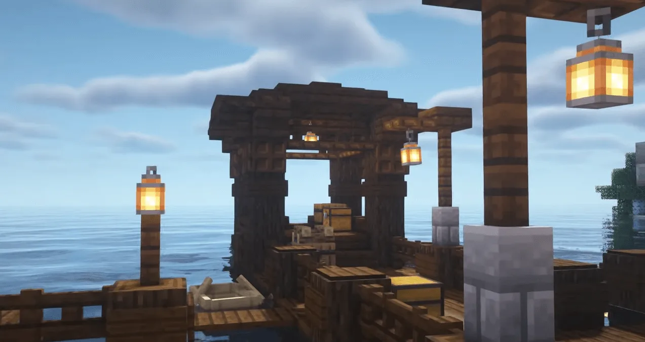 10 Fantastic Fisherman Houses in Minecraft